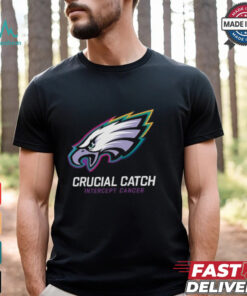 Philadelphia Eagles Nike Black 2024 NFL Crucial Catch T Shirt