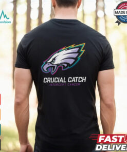 Philadelphia Eagles Nike Black 2024 NFL Crucial Catch T Shirt