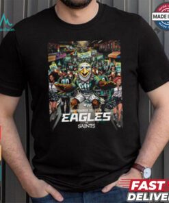 Philadelphia Eagles Vs. Saints Birds In The Big Easy 2024 Shirt