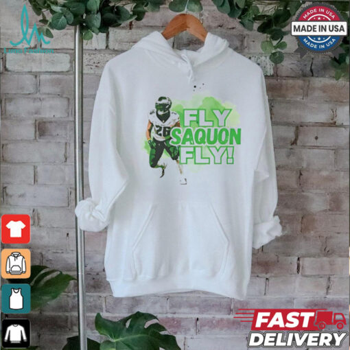 Philadelphia Eagles fly saquon fly shirt