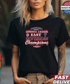 Philadelphia Phillies 2024 National League Division Champions Postseason T shirt