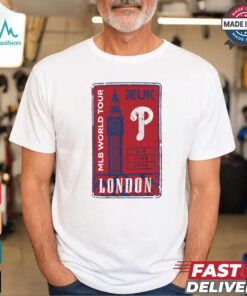 Philadelphia Phillies Baseball MLB World Tour London 2024 shirt