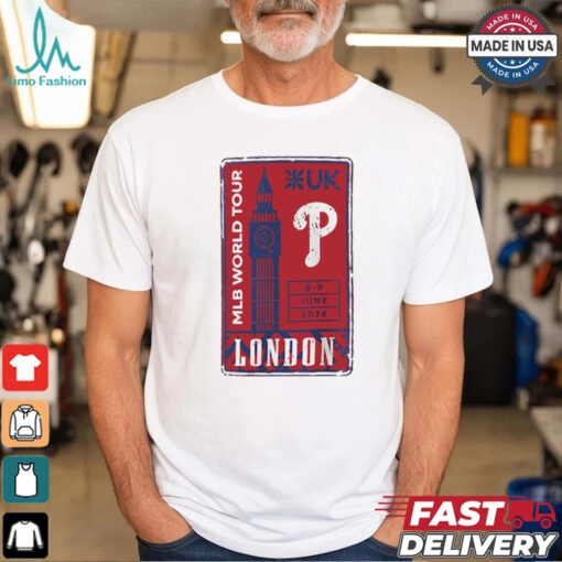 Philadelphia Phillies Baseball MLB World Tour London 2024 shirt