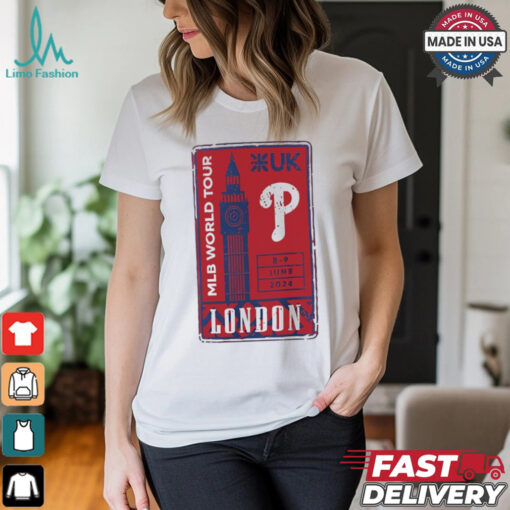 Philadelphia Phillies Baseball MLB World Tour London 2024 shirt