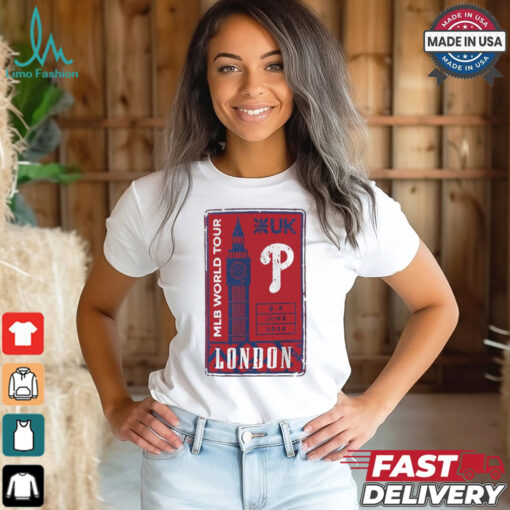 Philadelphia Phillies Baseball MLB World Tour London 2024 shirt