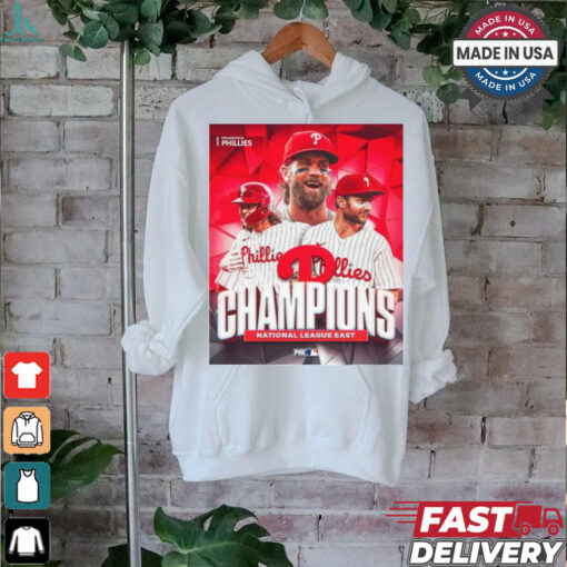 Philadelphia Phillies National League East Champions 2024 Poster Unisex T Shirt