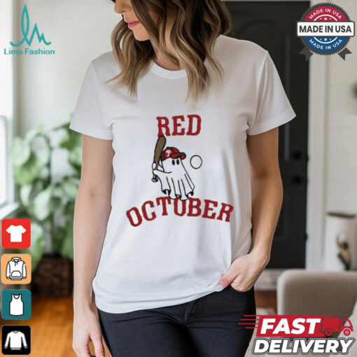 Philadelphia Phillies Red October Boo Halloween shirt