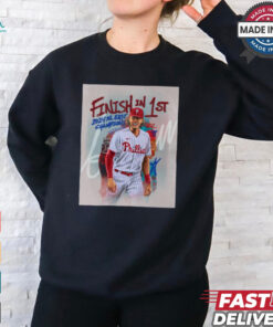 Philadelphia Phillies Roy Halladay Finish In 1st 2024 NL East Champions Signature Poster t shirt