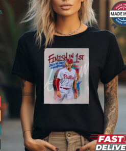 Philadelphia Phillies Roy Halladay Finish In 1st 2024 NL East Champions Signature Poster t shirt