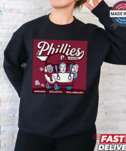 Philadelphia Phillies Show Amaro Zolecki Salisbury Poster t shirt