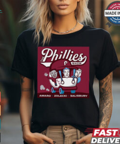Philadelphia Phillies Show Amaro Zolecki Salisbury Poster t shirt