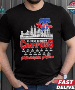 Philadelphia Phillies Skyline Players Name 2024 NL East Champions Shirt