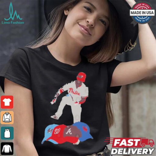 Philadelphia Phillies Stomp On Team NL East Champs! T Shirt