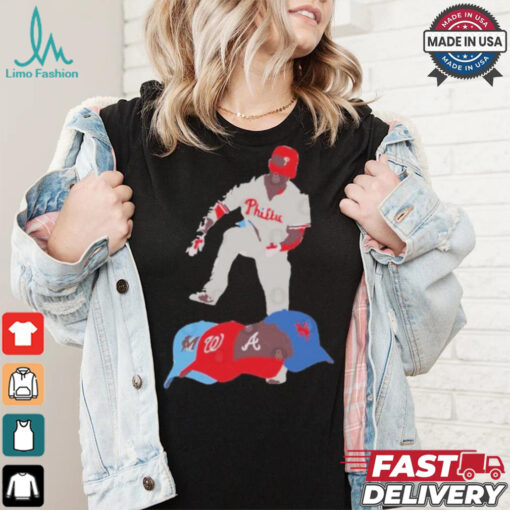 Philadelphia Phillies Stomp On Team NL East Champs! T Shirt