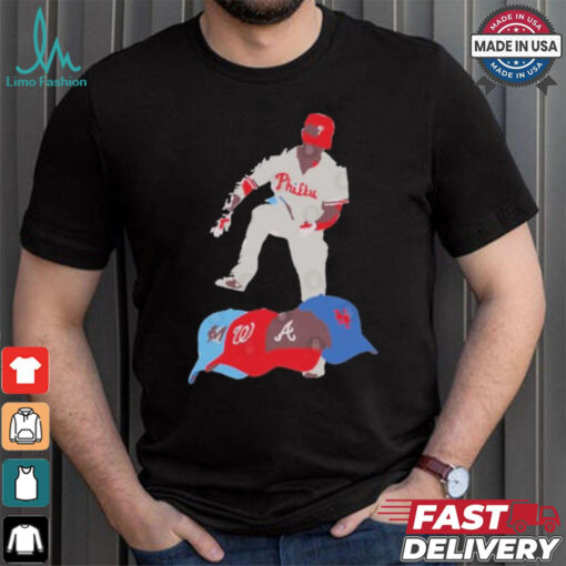 Philadelphia Phillies Stomp On Team NL East Champs! T Shirt