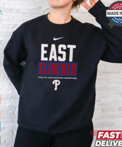 Philadelphia Phillies X Nike 2024 NL East Division Champions T Shirt