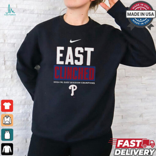 Philadelphia Phillies X Nike 2024 NL East Division Champions T Shirt
