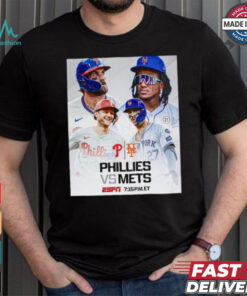 Philadelphia Phillies vs. New York Mets 2024 Sunday Night Baseball Shirt