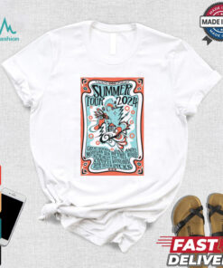 Phish summer tour 24 multiple artists shirt