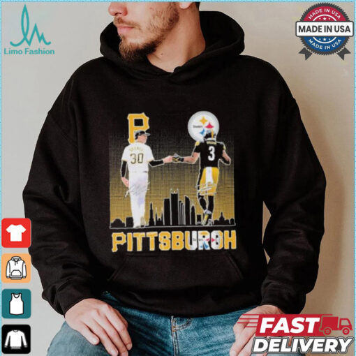 Pittsburgh 30 Skenes And Wilson Steelers City Signature Shirt