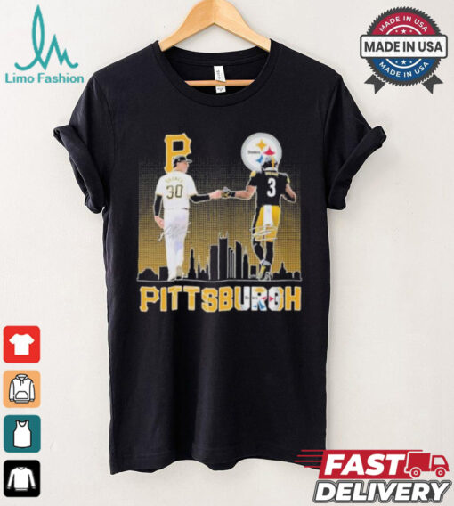 Pittsburgh 30 Skenes And Wilson Steelers City Signature Shirt