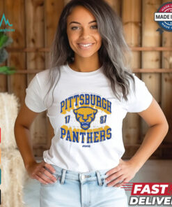 Pittsburgh Panthers Field Arched Wordmark T Shirt