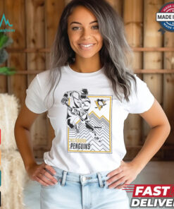 Pittsburgh Penguins Starter White Player Grid T Shirt