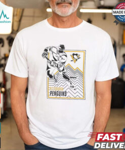 Pittsburgh Penguins Starter White Player Grid T Shirt