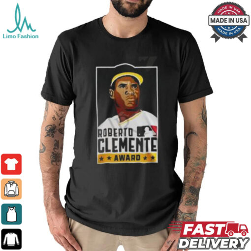 Pittsburgh Pirates Boberto Clemente Award T Shirt