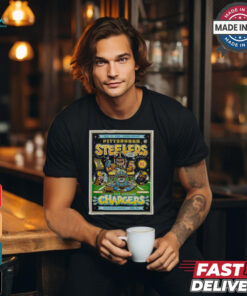 Pittsburgh Steelers 2024 Los Angeles Chargers Gameday Poster Shirt