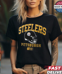 Pittsburgh Steelers Nike Anthracite Helmet Essential T Shirt