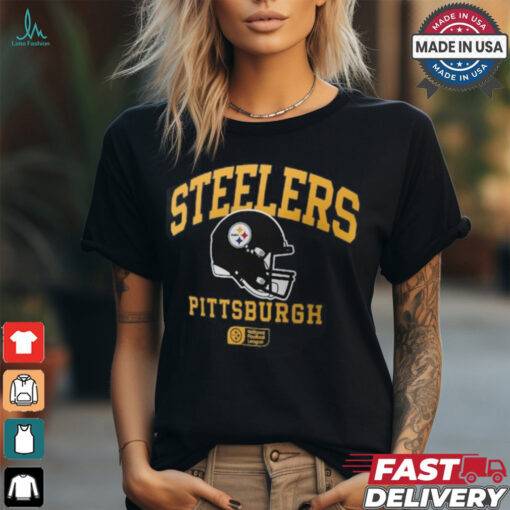 Pittsburgh Steelers Nike Anthracite Helmet Essential T Shirt