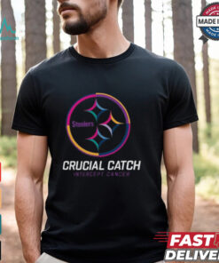 Pittsburgh Steelers Nike Black 2024 NFL Crucial Catch T Shirt