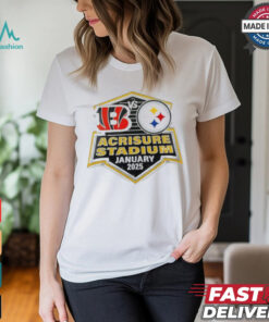 Pittsburgh Steelers Vs Cincinnati Bengals Gameday Acrisure Stadium January 2025 Shirt