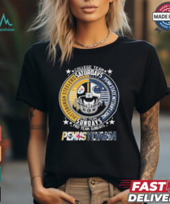 Pittsburgh Steelers penn state nittany lions college team pro team weekends shirt