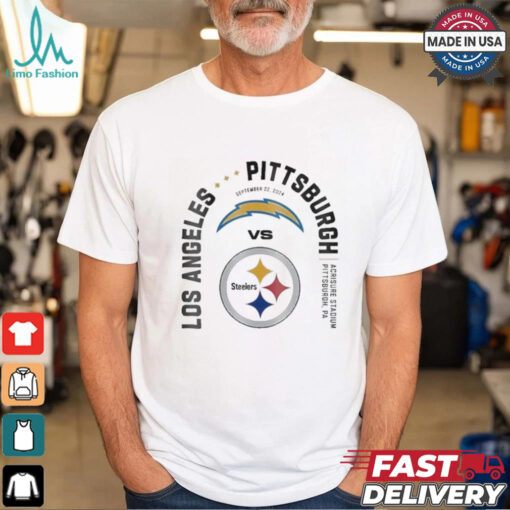 Pittsburgh Steelers vs. Los Angeles Chargers Sept 22 2024 Game Day Shirt