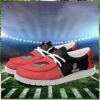 San Francisco 49ers 2024 Version Personalized Hey Dude Shoes