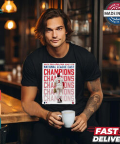 Poster 2024 Philadelphia Phillies Are National League East Champs for the first time since 2011 t shirt