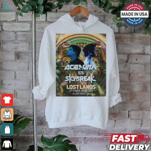Poster Ace Aura Skybreak Lost Lands Festival September 20 22, 2024 Legend Valley, Oh t shirt