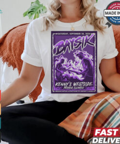 Poster BAYSIK September 28 2024 Kenny’s Westside Peoria IL Tour t shirt