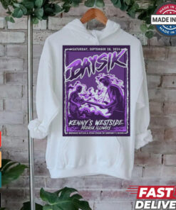Poster BAYSIK September 28 2024 Kenny’s Westside Peoria IL Tour t shirt