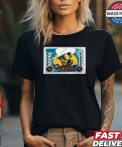 Poster Charley Crockett Sep 3 2024 713 Music Hall in Houston TX t shirt