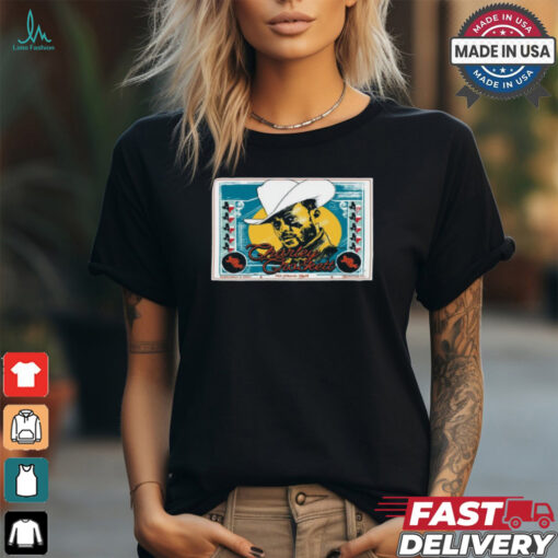 Poster Charley Crockett Sep 3 2024 713 Music Hall in Houston TX t shirt