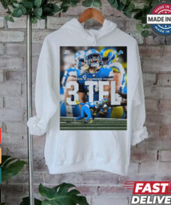 Poster Detroit Lions Alex Anzalone Ties A Career High 3 TFL vs LAR t shirt