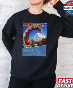 Poster Fleshwater Australia Tour 2024 t shirt
