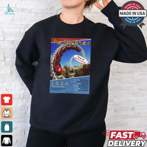 Poster Fleshwater Australia Tour 2024 t shirt