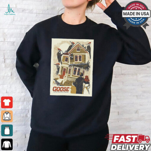 Poster Goose On Sept 9 2024 Ting Pavilion Charlottesville Va t shirt