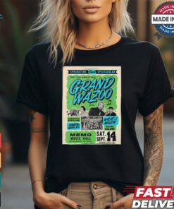 Poster Grand Wazoo Spring Time Spectacular Memo Music Hall Sat Sept 14 2024 t shirt