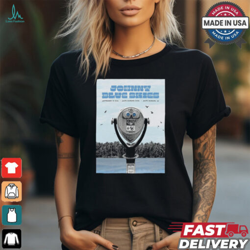 Poster Johnny Blue Skies Show Santa Barbara, CA Sep 15 2024 t shirt