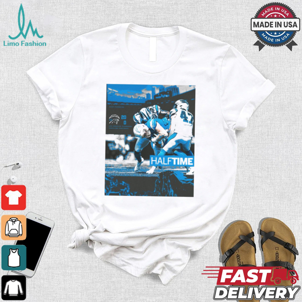 Poster Los Angeles Chargers vs Carolina Panthers Sept 15 Halftime Score 20 – 0 t shirt Poster Los Angeles Chargers vs Carolina Panthers Sept 15 Halftime Score 20 – 0 t shirt